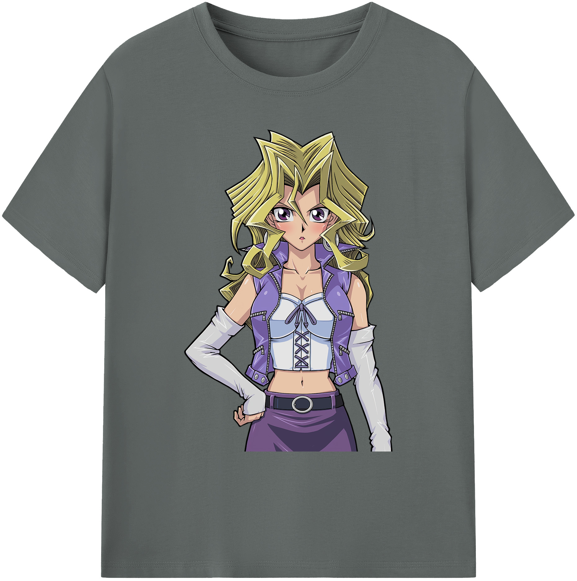 （画像用） 遊☆戯☆王 Yu-Gi-Oh! 綿100％ メンズ半袖Tシャツ｜肌触りやわらか＆通気性